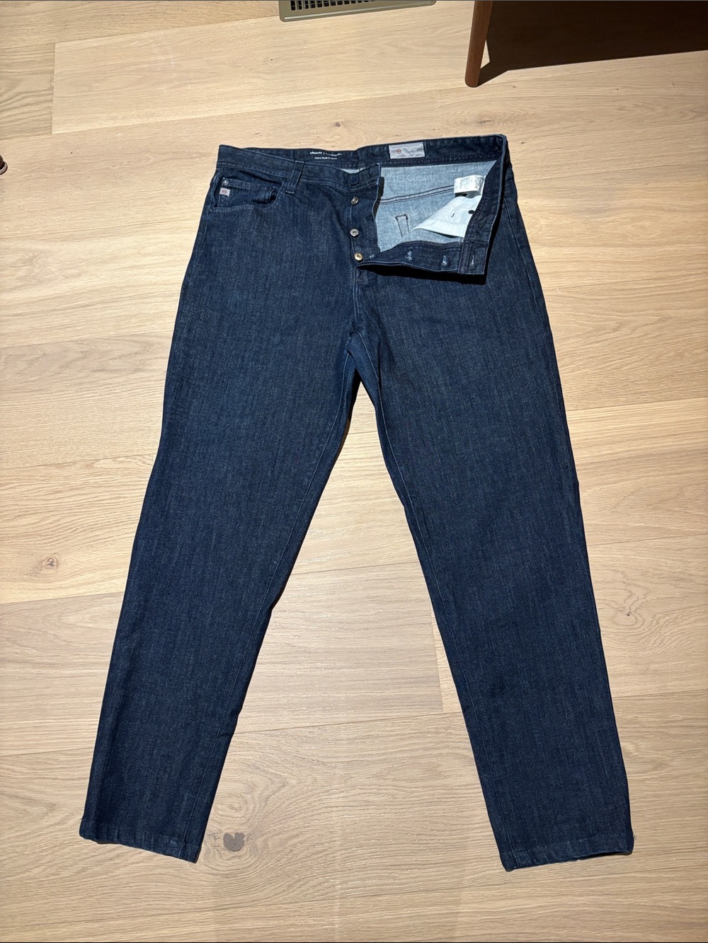 Men's Dark Blue Denim AG Jeans 36”x34”